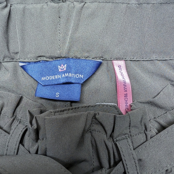 NWOT Tie-Front Pant, Burnt Olive, Women's Small, Modern Ambition - Picture 3 of 5